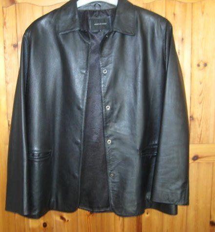 Top Quality House Of Fraser Ladies Black Leather Jacket