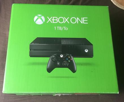 1TB XBOX ONE WITH KINECT