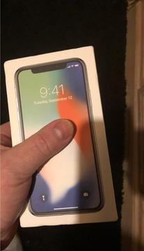 IPhone X 64gb space grey factory unlocked like new boxed various cases