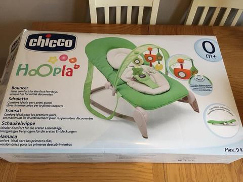 Brand new Chicco Hoopla Bouncer in box