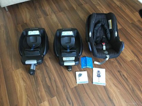 Maxi-cosi car seat isofix suitable from birth