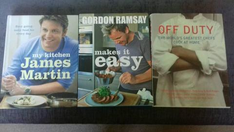 3 x Cookery Books