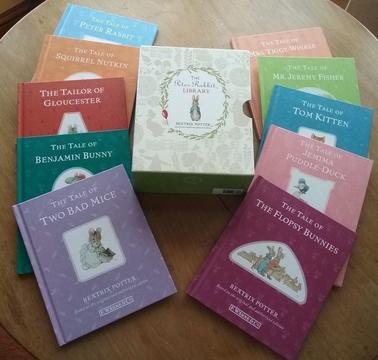 New Boxed Set of Beatrix Potter Peter Rabbit Books