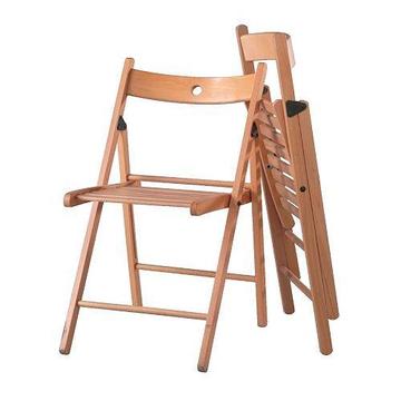 4 Folding chair IKEA TERJE