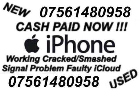 Wanted iPhone X, 8, 7, 6s, 6 Working Cracked/Smashed CASH PAID NOW