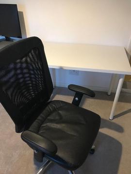 Office desk and chair - Great condition! Perfect study setup