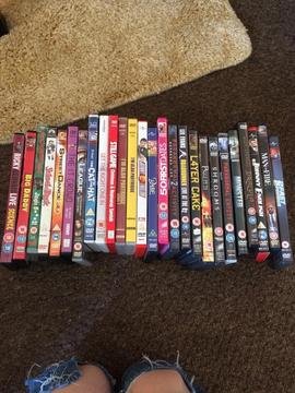 Mix of dvds