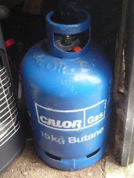 Calor gas bottle (empty) - 15 kg size - Blue
