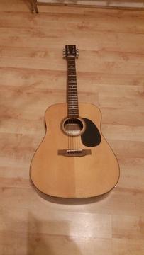 Encore Electro Acoustic Guitar full size GOOD CONDITON AND FULLY WORKING