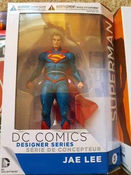 DC collectables Superman, aquaman, batman