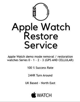 Apple Watch Demo / Retail Mode repair 38mm & 42mm (Series 0 1 2 3)