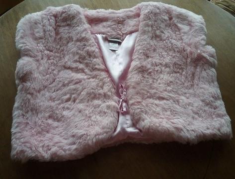 Girls Macay's Kylie Pink Furry Jacket