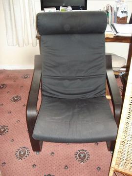 black chair classic ikea
