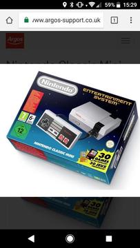 Mini Nintendo Classic