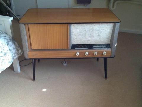 Vintage Marconi record/radio player