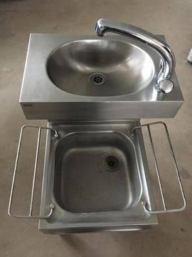 Franke stainless steel free standing sink
