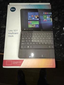 Linx 10/10 keyboard brand new boxed