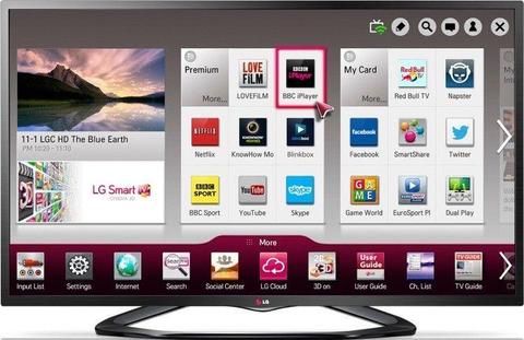 LG 39 Inch Full HD Edge LED Smart Television, FreeviewHD, WiFi, USB Play
