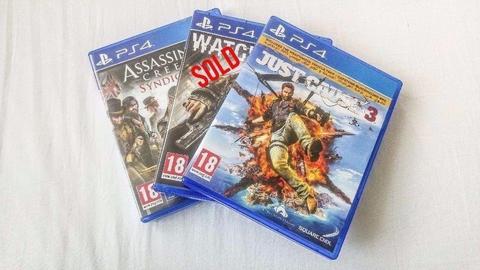 BRAND NEW CHEAP PS4 Games - BARELY USED!!
