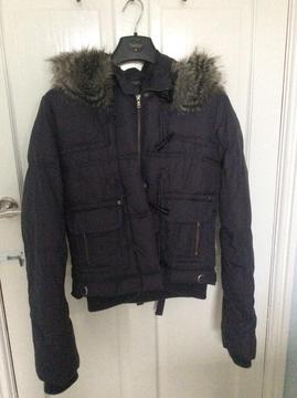 Top shop winter coat size 8