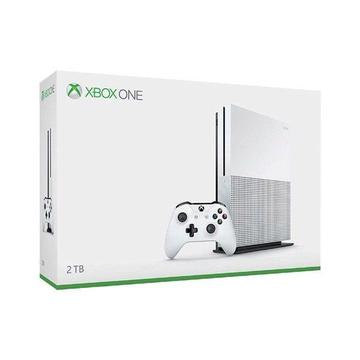 Xbox one s white boxed console