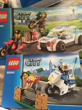 Two Lego city police sets