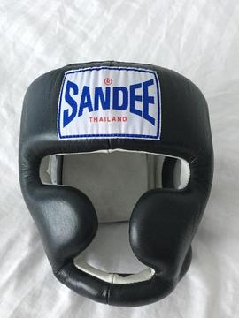 Sandee Kickboxing martial arts protective helmet / headguard for juniors