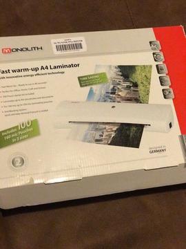 Monolith fast warm up A4 Laminator - As New