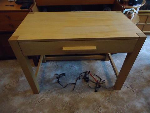 Wooden Desk with Drawer