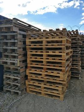 WOODEN PALLETS - GOOD QUALITY, VARIOUS SIZES, HUNDREDS AVAILABLE