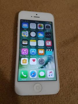 Apple iPhone 5 white 16gb EE NETWORK
