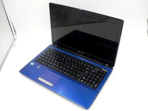 Asus X53E Laptop Core i5-2410m 2.30GH 500gb HDD 8GB RAM Windows Laptop BLUE
