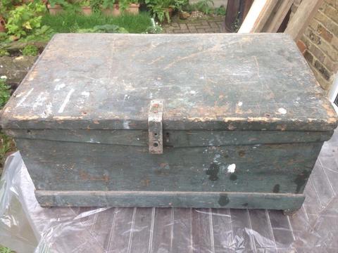 WANTED: Old wooden tool boxes, blanket boxes etc