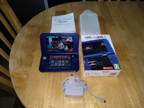 New Style 3ds xl as new condition lots of games