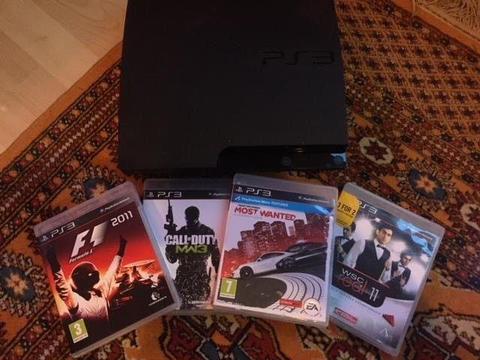 PS3 Playstation 3 slimline with Games!