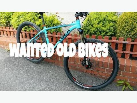 Retro, vintage, classic and old bikes wanted