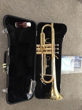 Trumpet-Jupiter JTR-408L, as new condition with hard case and accessories-unwanted gift...BARGAIN!
