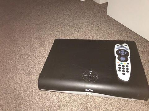 Sky HD box with remote