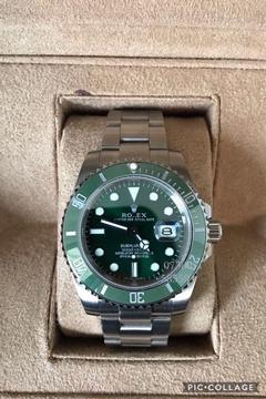 Rolex submariner hulk green 40mm luxury automatic diver Watch brand new in Swiss box oyster
