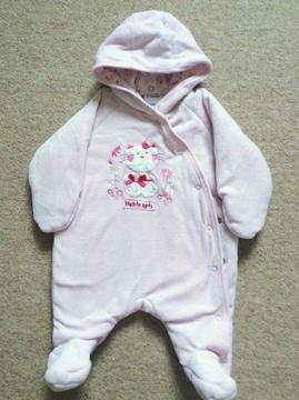 Baby Girls Pram Suits 0-3 months/3-6months