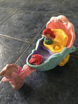 Fisher Price Disney Little People Ariel’s Carriage