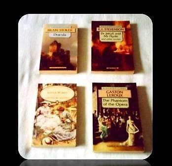 CLASSIC BOOKS - PAPERBACK (4) - FOR SALE