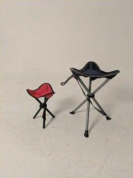 Regular and Small camping stools