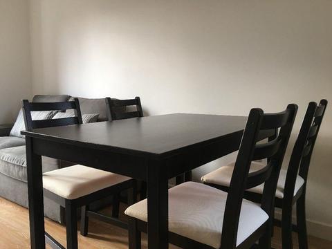 IKEA Lerhamn Dining Table & Bed Frame for Sale