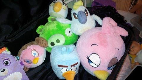Angry Bird Cuddly Toys - FREE