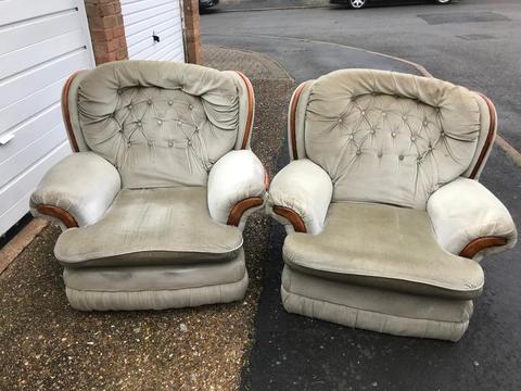 Free Sofa and Armchairs - Delivery Available