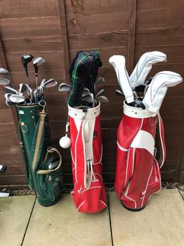 Golf clubs mixed sets / bag / glove / golf balls