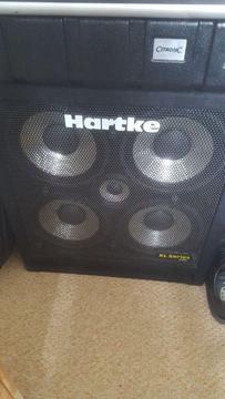 Hartke 4x10 bass cabinet for sale