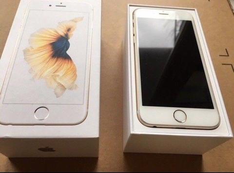 IPHONE 6S GOLD 64GB UNLOCKED GOOD CONDITION BOXED WITH CHARGER