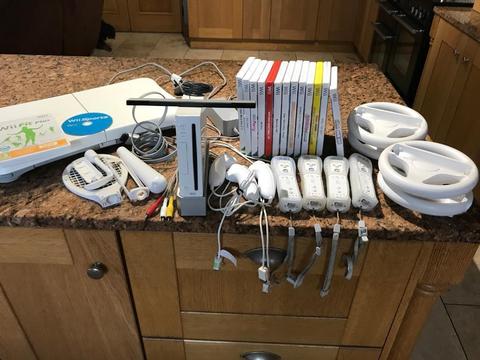 Nintendo Wii with Wii Fit Board
